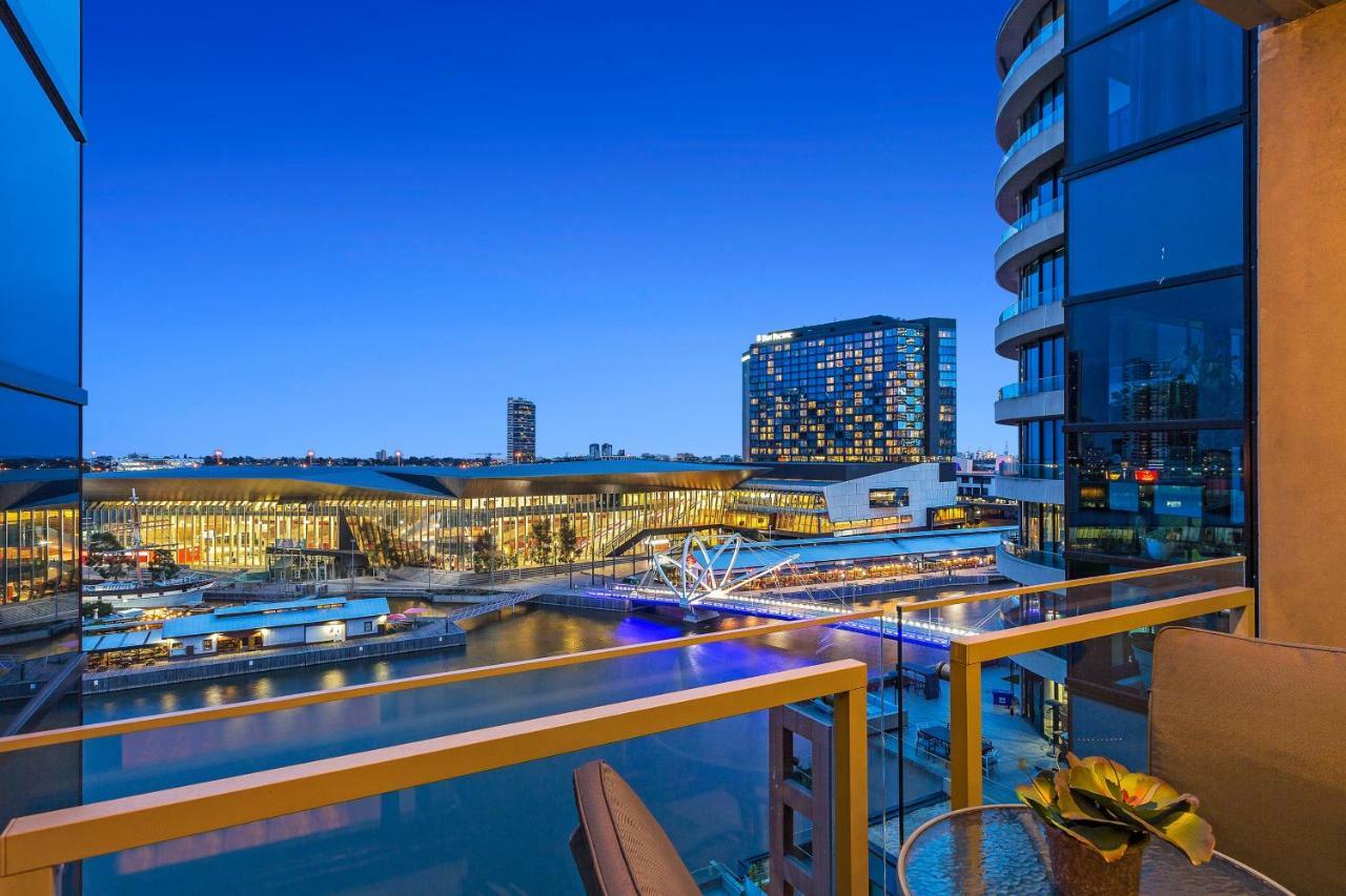 Melbourne Holiday Apartments Flinders Wharf Eksteriør bilde